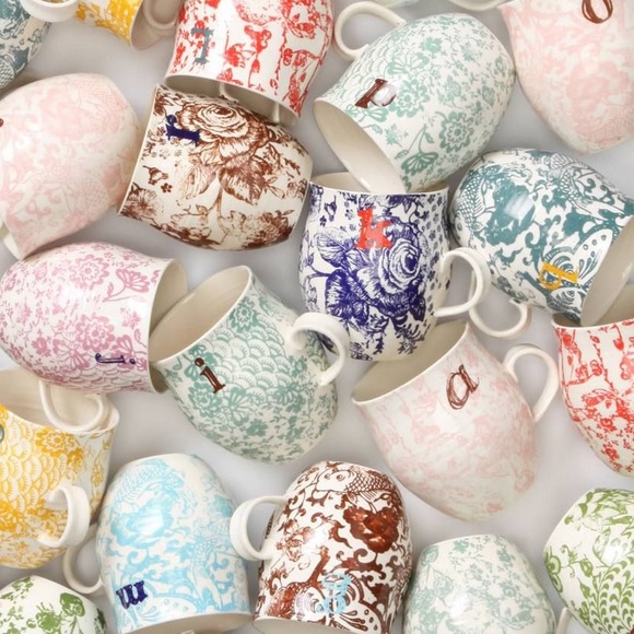 Anthropologie Other - Anthropologie Homegrown Monogram Mug
